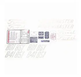 Sparex S.66698 Decal Kit 801 5862 For Ford