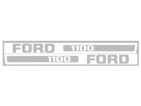 Sparex Sba390111160 Decal For Ford New Holland 1100 Tractor - Fits Sba390111150 Sparex Sba390111160 Decal For Ford New Holland 1100 Tractor - Fits Sba390111150