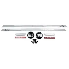 Stevens Lake Parts 79024494 Hood Decal Set Fits Massey Ferguson Replaces