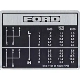Stevens Lake Parts C5nn7b292a Decal Fits Ford C5nn7b292fy 2000 3000 4000 5000 7000 8 Speed Shift Stevens Lake Parts C5nn7b292a Decal Fits Ford C5nn7b292fy 2000 3000 4000 5000 7000 8 Speed Shift