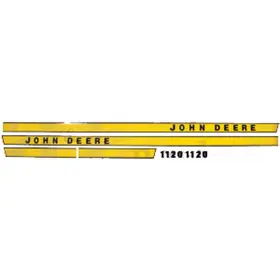 Stevens Lake Parts Jd1120 1120 Hood Decal Fits John Deere