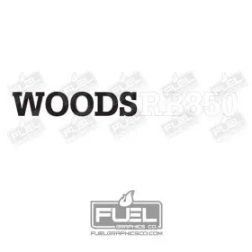 Woods Rb850 Rear Blade Tractor Attachment Landscape Premium Vinyl Decal Woods Rb850 Rear Blade Tractor Attachment Landscape Premium Vinyl Decal