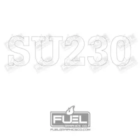 Woods Su230 Gill Pulverizer Premium Vinyl Decal Sticker Set