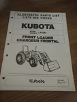 Kubota La1251 Loader Original Parts Catalog Manual Jan 1999. Fixed Price $25.80.