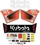 Fits Kubota Svl 75-3 Complete Decal Kit Skid Steer Stickers - Free Shipping. Fixed Price $149.95.