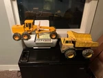 Vintage Tonka Truck And John Deere Grader 772b. Fixed Price $50.00.
