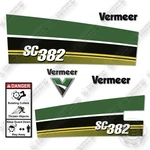 Vermeer Sc382 Decal Kit Stump Cutter - Aftermarket. Fixed Price $124.95.