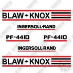 Ingersoll Rand Blaw Knox Pf4410 Decal Kit Asphalt Paver- Aftermarket. Fixed Price $224.95.