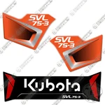 Fits Kubota Svl 75-3 Decal Kit Track Loader Partial 7 Year Outdoor 3m Vinyl!. Fixed Price $160.00.