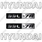 Hyundai 33l-7a Decal Kit Forklift - Aftermarket. Fixed Price $64.95.