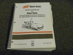 Ir Ingersoll Rand Blaw Knox Pf5510 Pf5500 Paver Finisher Parts Catalog Manual. Fixed Price $103.64.
