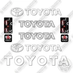 Toyota 62-6fdu20 Decal Kit Forklift -aftermarket. Fixed Price $89.95.