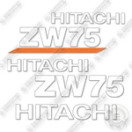 Hitachi Zw 75-6c Decal Kit Excavator- Aftermarket. Fixed Price $99.95.