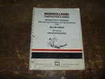 Ingersoll Rand Blaw Knox Pf-4410 Paver Finisher Spec Operator Maintenance Manual. Fixed Price $108.21.