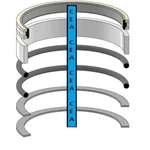 Re15905 Boom Cylinder Seal Kit Fits John Deere 690 690a 690b 690c 690cr 693b-c. Fixed Price $74.30.