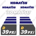 Fits Komatsu D39pxi-23 Decal Kit Dozer Sticker Replacements D39pxi-24. Fixed Price $154.95.