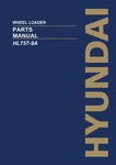 Hyundai Hl757-9a Wheel Loader Parts Catalog Manual. Fixed Price $149.00.