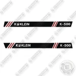 Klein K-500 Decal Kit Water Truck - Aftermarket. Fixed Price $344.95.