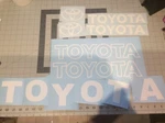 Toyota Forklift Decal Kit Complete Without Safety Decals. Fixed Price $18.00.