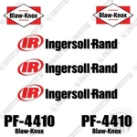 Fits Ingersoll Rand Pf-4410 Decal Kit Asphalt Paver - 7 Year Outdoor 3m Vinyl!. Fixed Price $199.95.