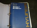 Hyundai Hl730-7 Hl730tm-7 Wheel Loader Shop Service Repair Manual. Fixed Price $173.60.