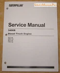 Sebr0544 New Oem Cat 3406b Truck Engine Shop Service Repair Manual 3zj 4mg 7fb. Fixed Price $139.00.