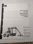 John Deere Parts List Book Catalog Manual 3805 3807 Knuckleboom Loader Pc-1218. Fixed Price $32.45.