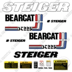 Fits Steiger Bearcat St225 Decal Kit Tractor - 7 Year Outdoor 3m Vinyl!. Fixed Price $174.95.