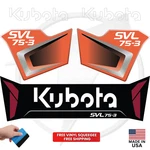 Fits Kubota Svl75-3 Main Decals Skid Steer Stickers - Free Shipping 3m Vinyl. Fixed Price $139.95.