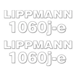 Lippmann 1060j-e Decal Kit Jaw Crusher - Aftermarket. Fixed Price $149.95.