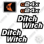Fits Ditch Witch C24x Decal Kit Trencher- 7 Year Outdoor 3m Vinyl!. Fixed Price $49.95.