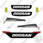 Doosan Dx530lc-5 Decal Kit Excavator - Aftermarket. Fixed Price $294.95.