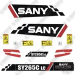 Sany Sy265c Lc Decal Kit Excavator - Aftermarket. Fixed Price $324.95.