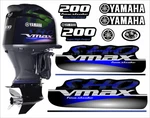 Yamaha Outboard Sho Vmax 200 Four Stroke Decals Set / Stikers. Fixed Price $149.00.