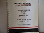 Ingersoll Rand Pf 3172 3180 Pf3200 5500 5510 Troubleshooting Manual. Fixed Price $65.00.