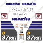 Fits Komatsu D37pxi-23 Decal Kit Dozer (also D37pxi-24) - 3m Vinyl!. Fixed Price $194.95.