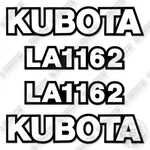 Kubota La1162 Decal Kit Front End Loader - Aftermarket. Fixed Price $49.95.