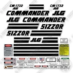 Jlg Cm1720 Decal Kit Scissor Lift -aftermarket. Fixed Price $224.95.
