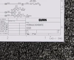 Clark Forklift Ecx25 Hydraulic Schematic Manual Diagram. Fixed Price $99.16.