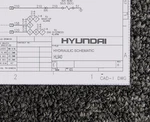 Hyundai Wheel Loader Hl940 Hydraulic Schematic Manual Diagram. Fixed Price $110.98.
