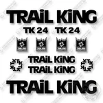 Trail King Tk24 Decal Kit Trailer - Aftermarket. Fixed Price $99.95.