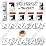 Doosan 12-7usi590 Decal Kit Pallet Jack- Aftermarket. Fixed Price $54.95.