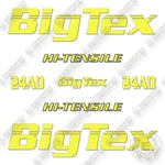 Bigtex 24ad Decal Kit Trailer - Aftermarket. Fixed Price $134.95.