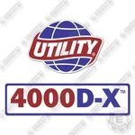 Utility 4000d-x Decal Kit Dry Van Trailer- Aftermarket. Fixed Price $29.95.
